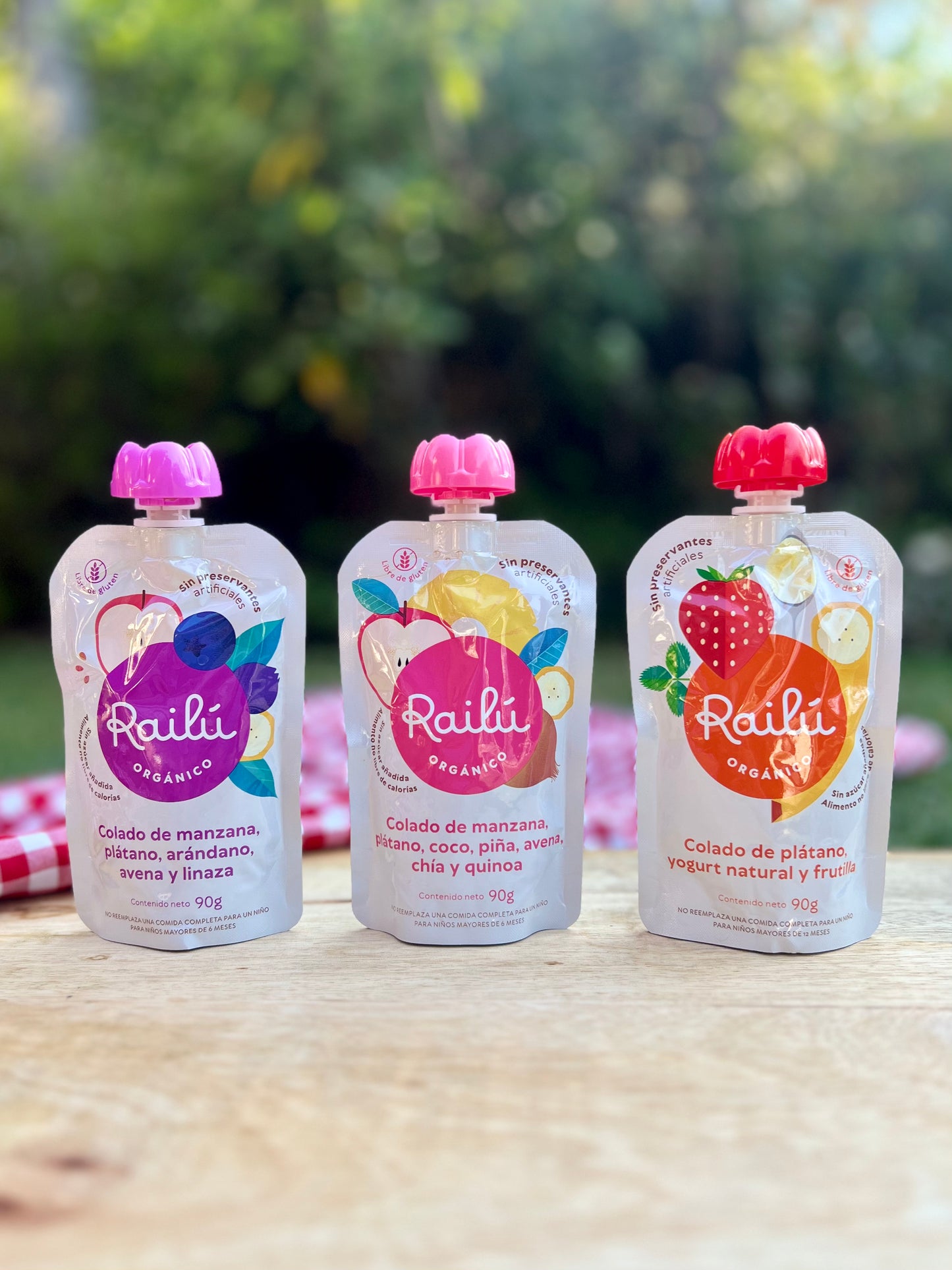 Colado de plátano, yogurt natural y frutilla - 36 unidades